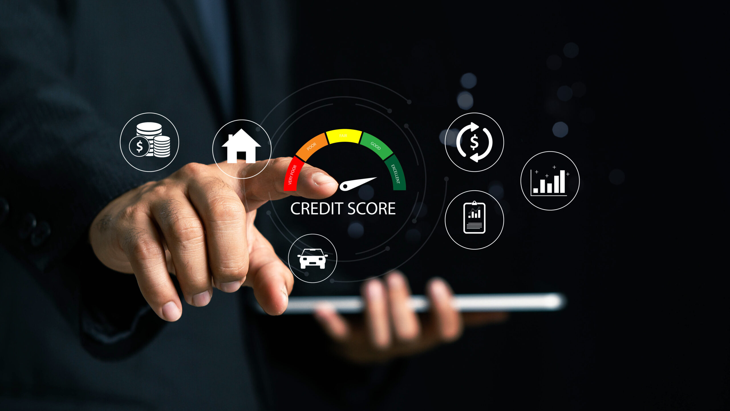 Photo of Credit Score meter